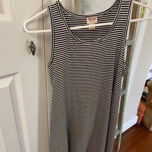 Striped T-shirt dress